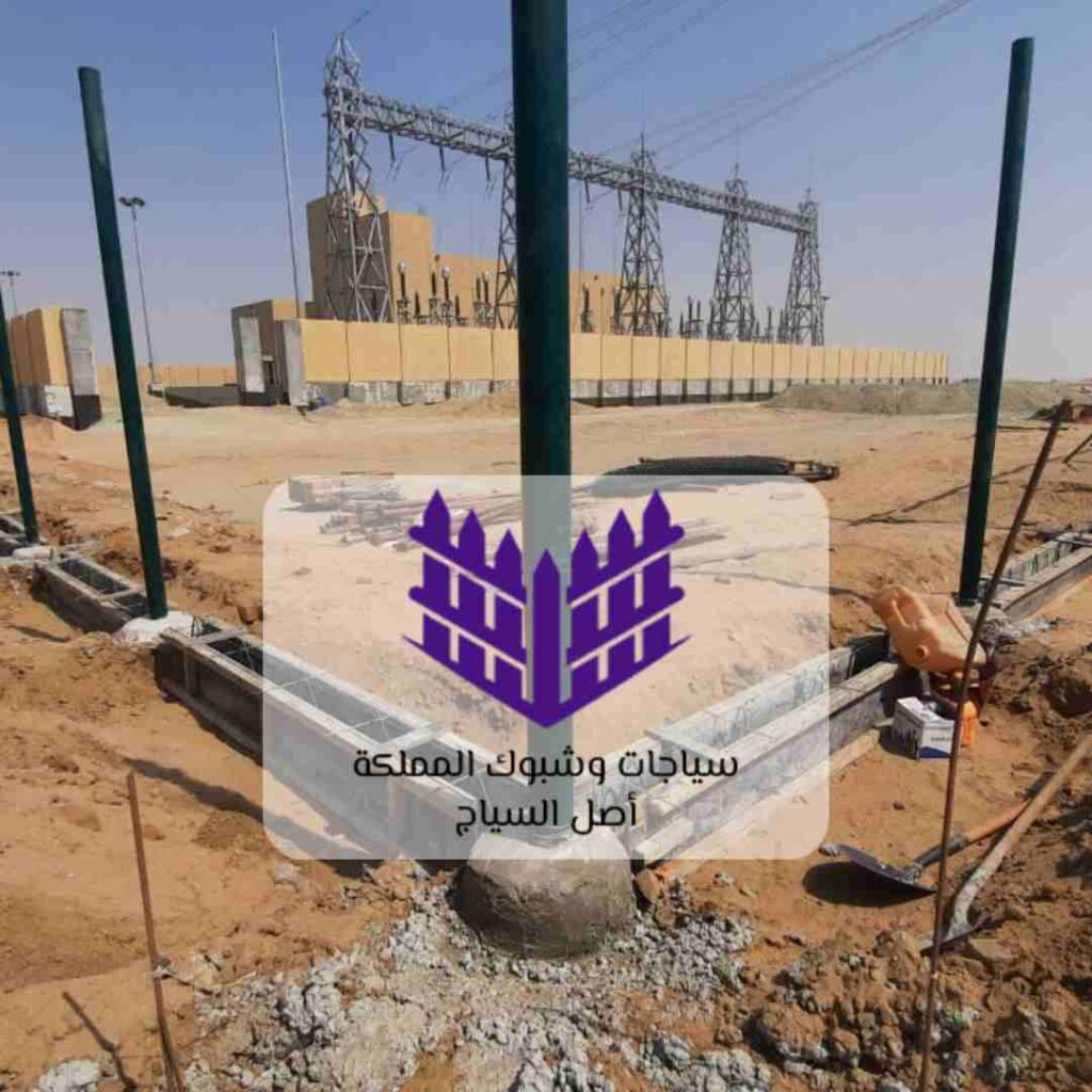 تصميم حديث لسياج أمان من مصنع أسوار الشبوك